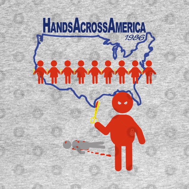 Hands Across America ( US Movie ) by GeekGiftGallery